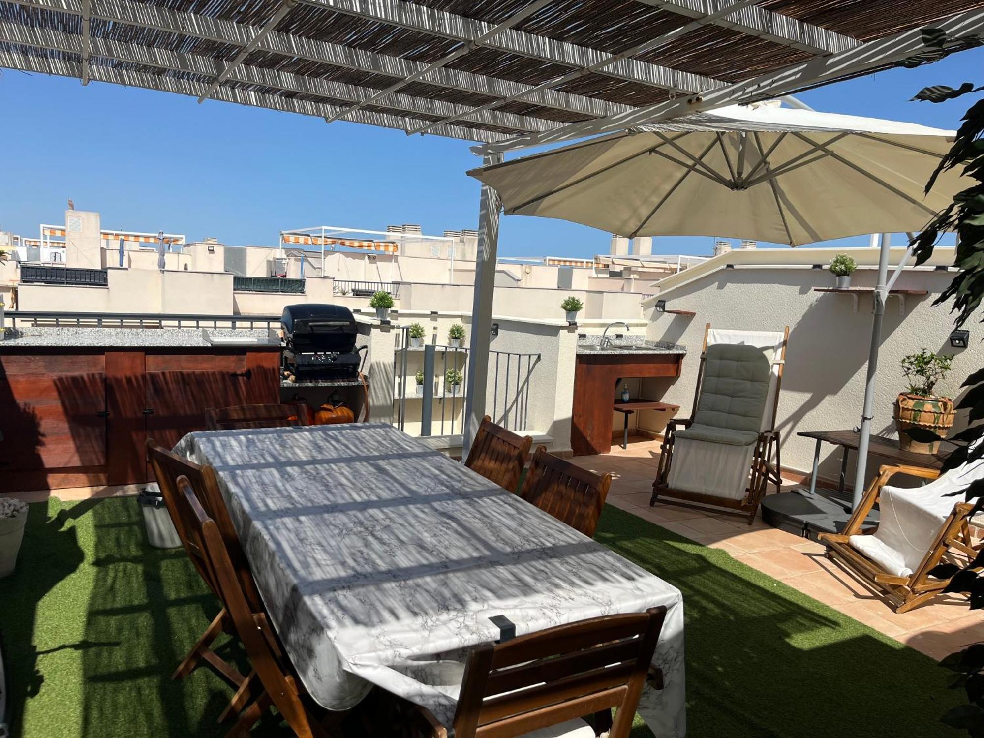 Playa Almenara Atico Duplex Vistas Al Mar Y Montana Wifi,Piscina Aアパートメント エクステリア 写真